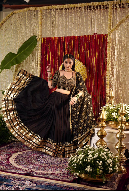 Black Gold Premium Chaniya Set